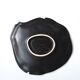 Ceramic "oyster" dish by Pol Chambost, 60s