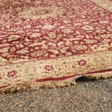 Oriental silk wool rug