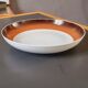 Hollow serving dish Space Age Porcelain year 70 Royale de L manufacture