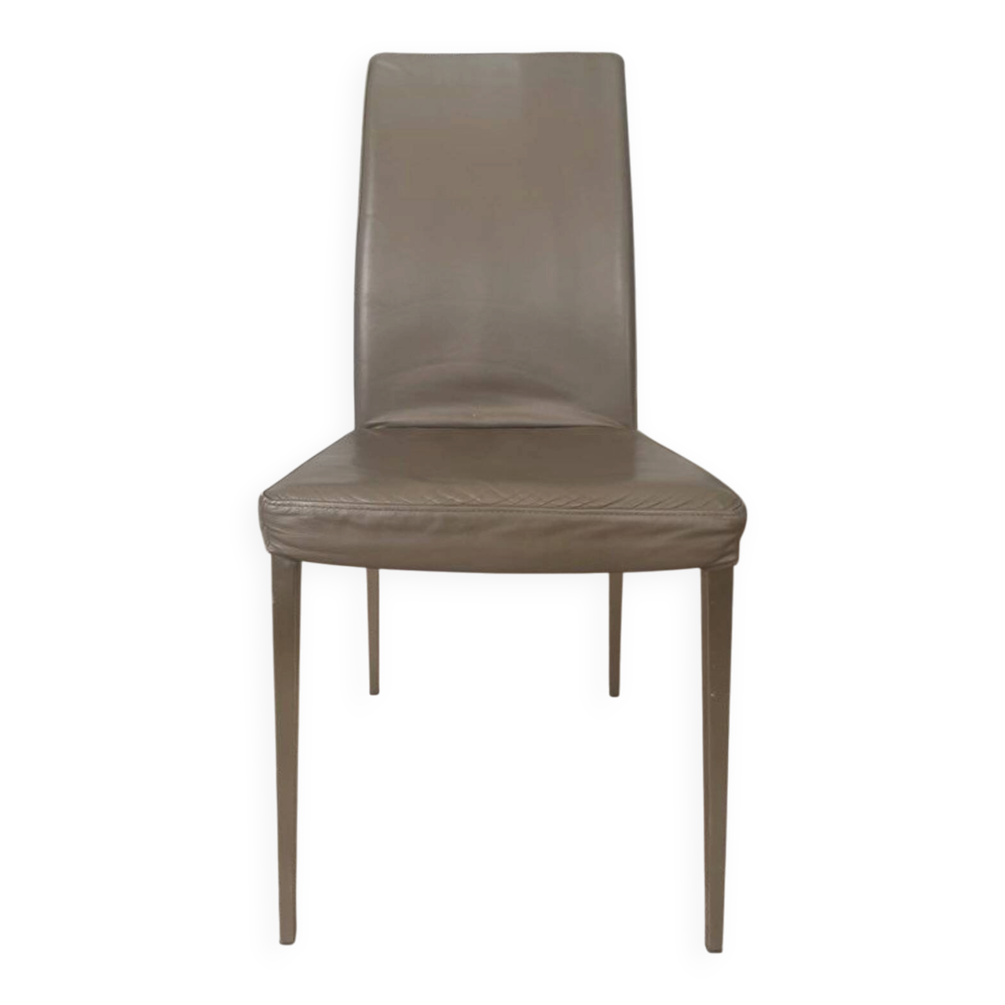 Dining chairs BoConcept taupe leather