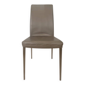 Dining chairs BoConcept taupe leather