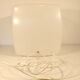 Luminaire cube lumineux vintage années 1970 en plastique blanc