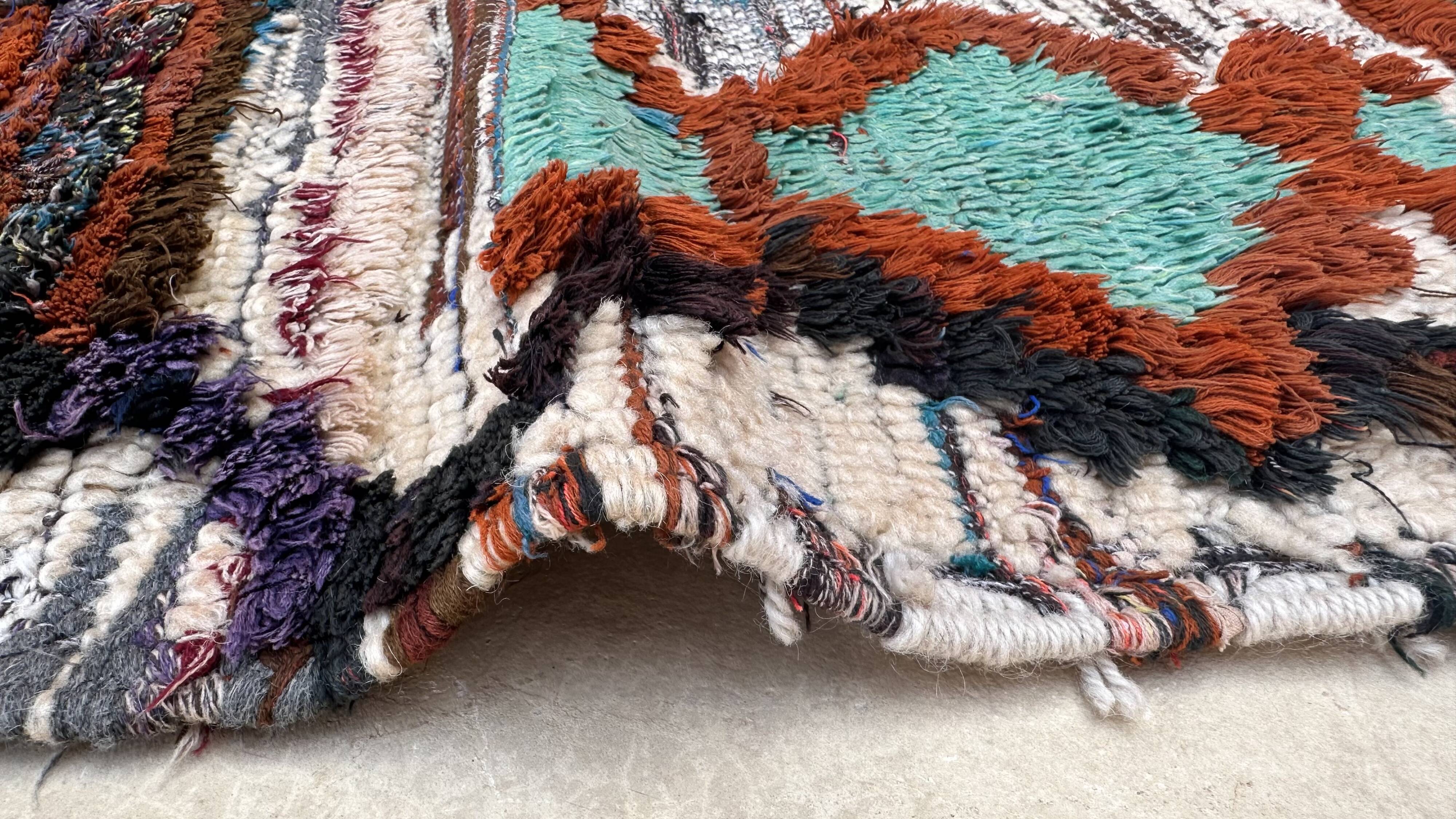 Colorful moroccan rug - 107 x 174 cm