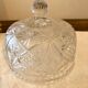Antique bell jar made of molded glass