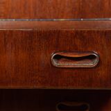 Commode à tiroirs en teck du milieu du siècle, Danemark, années 1960
