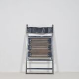 Design folding chair 'Elios' designed by Fontoni & Geraci, 1970s