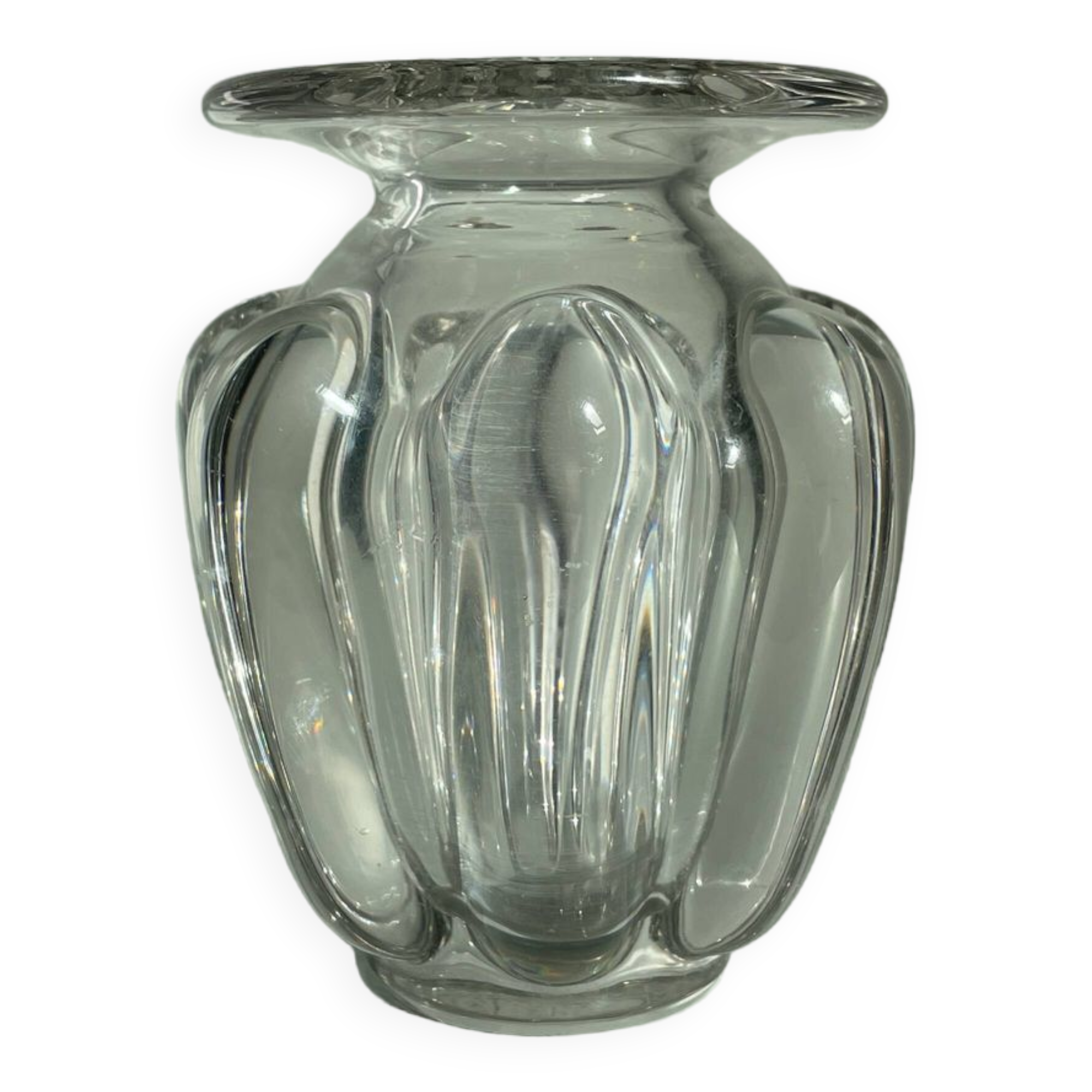 Small Baccarat style crystal vase