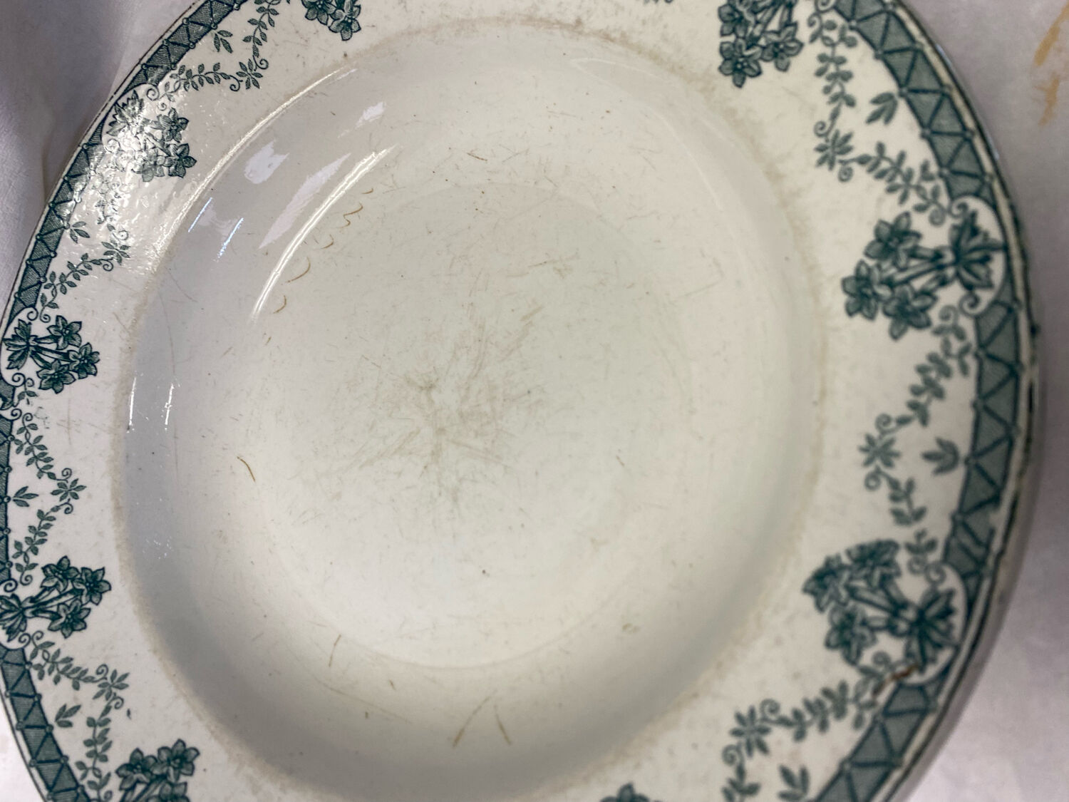 Old Saint Amand serving dish