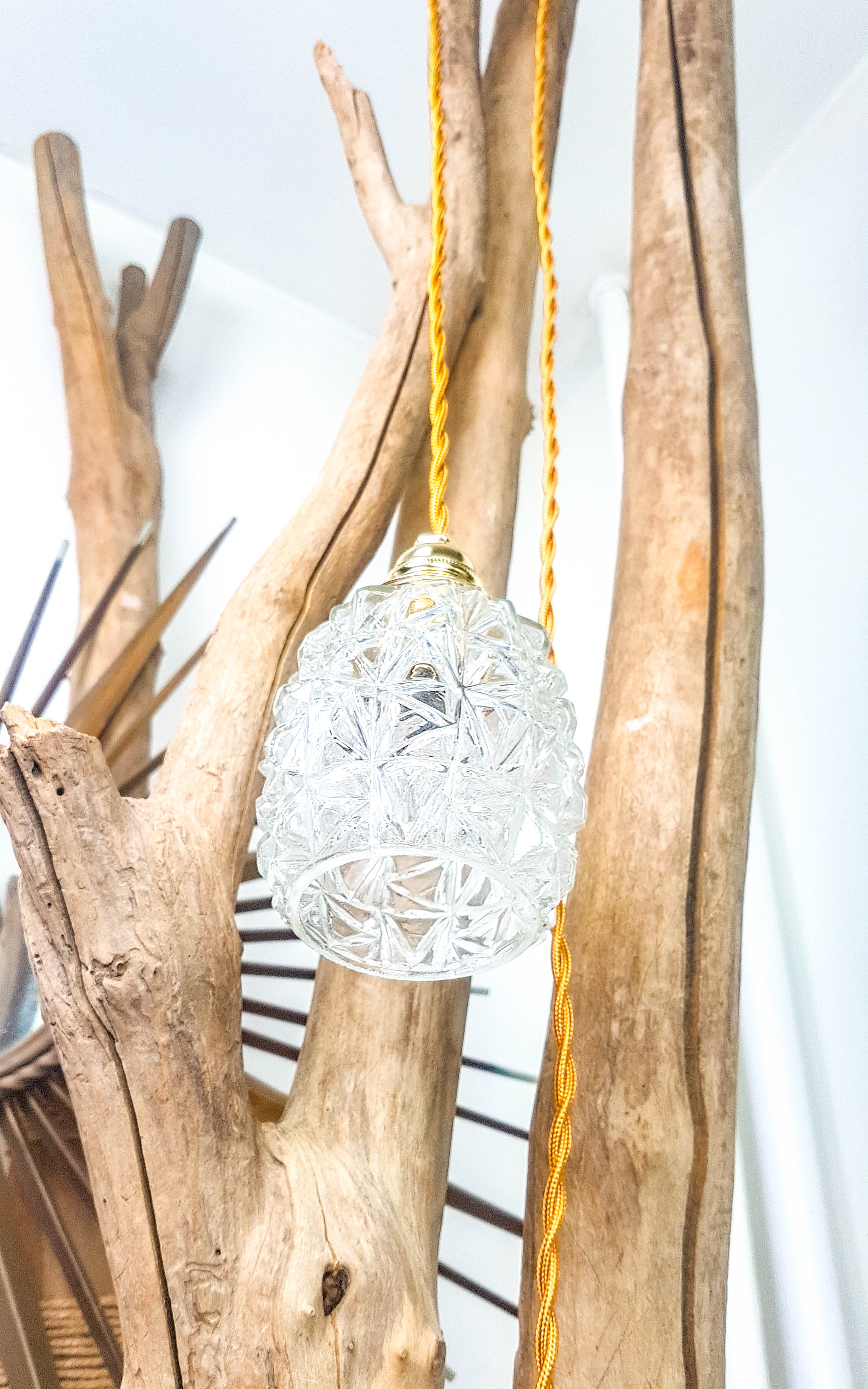 Pineapple vintage pineapple glass sweeper