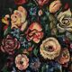 Oil on cardboard by JP Ducas still life with flowers 20th century