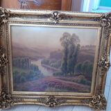 Painting Gaston Anglade
