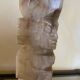 Carved onyx lamp – Pre-Columbian/Aztec style – Vintage