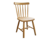 Chaise de style Windsor en bois clair vintage