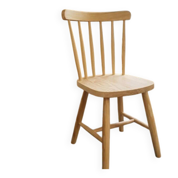Vintage light wood Windsor chair