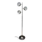 Vintage design floor lamp Eye Ball chrome tulip base - 3 adjustable globes