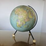 Taride tripod terrestrial globe from 1963