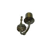 Wall sconce, eclectic, brass, Poland, 1970s.