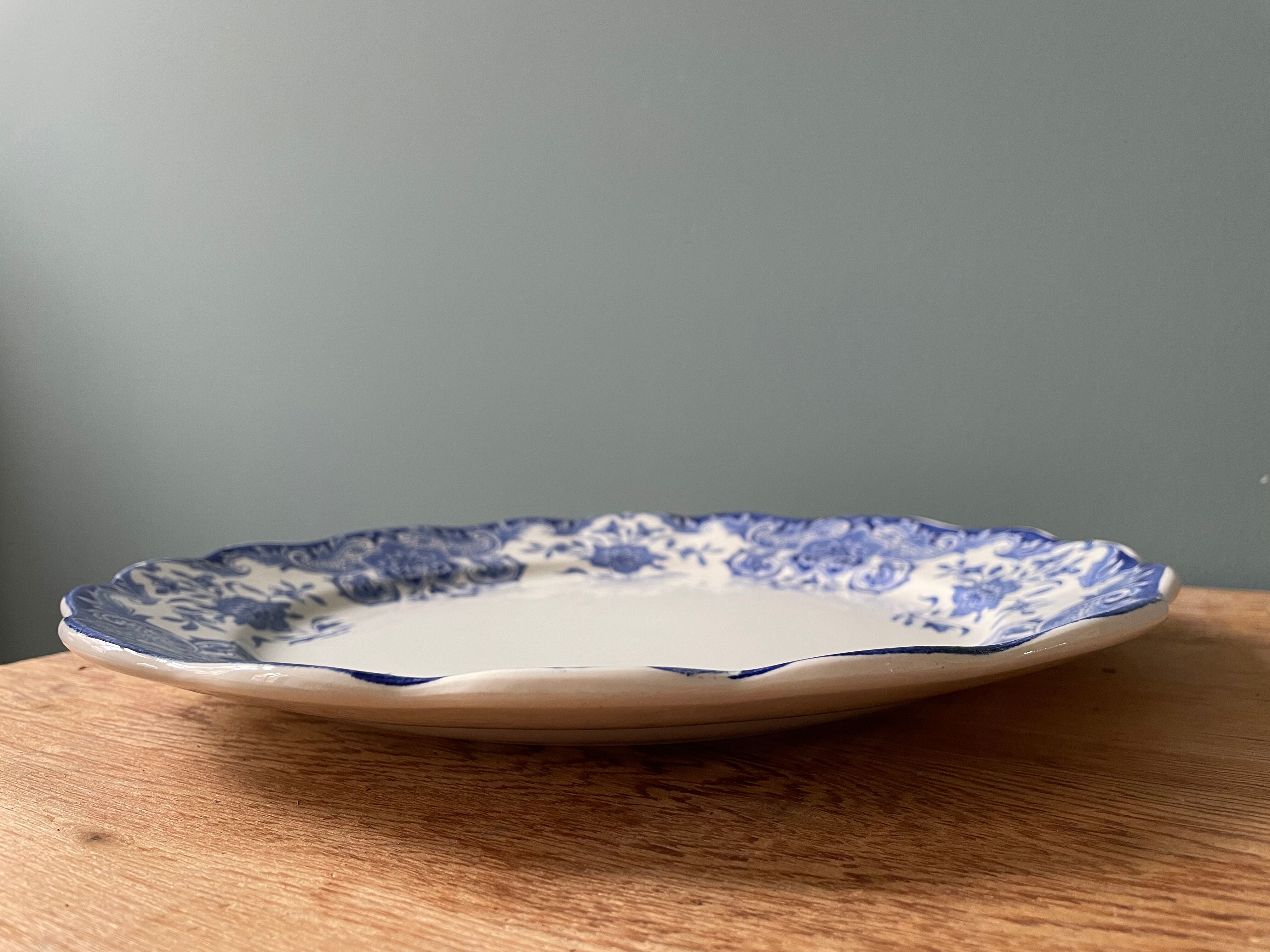 Old round dish Dordrecht BFK