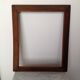 Large wooden frame