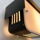 Minimalist wall lamp mid-century space, 1960s