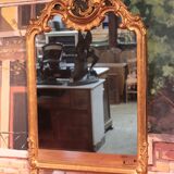 Mirror Louis XV style gilded wooden XX