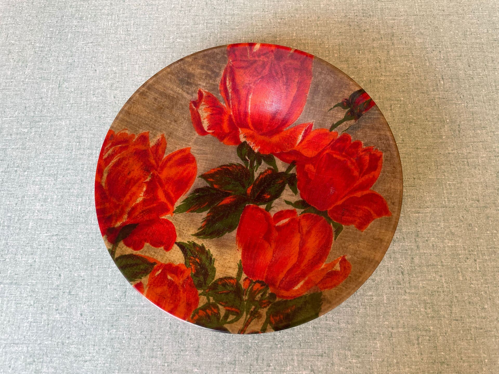 Vintage fruit bowl