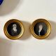 2 portraits, oil painting with gilt wood frames by Prosper, 1807