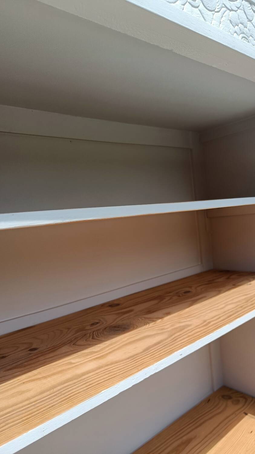 White art deco Parisian wardrobe