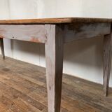 Farm table 19th oak and fir