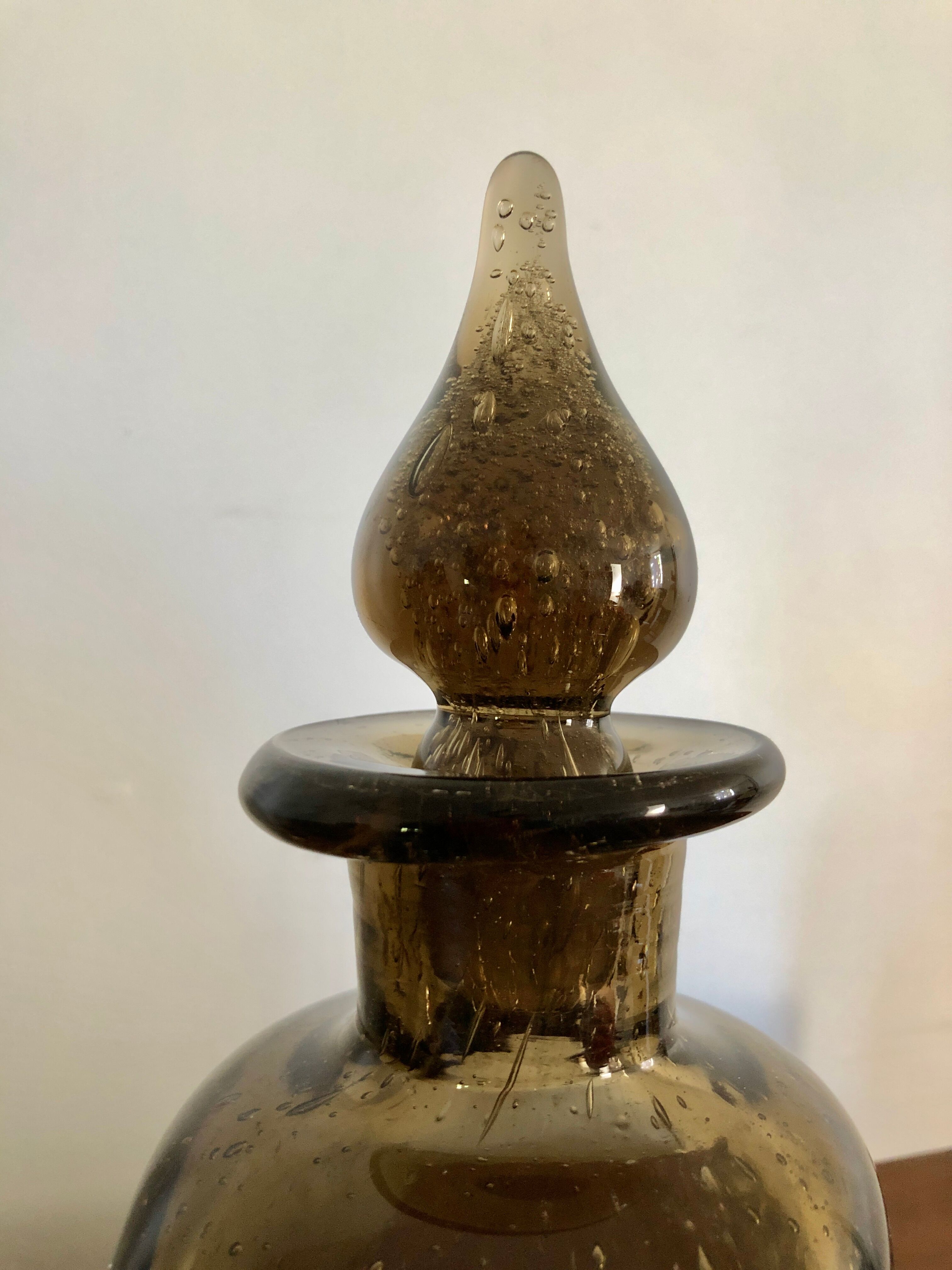 La Rochère 1960 bubble glass carafe