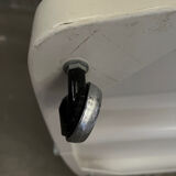 Side table on casters