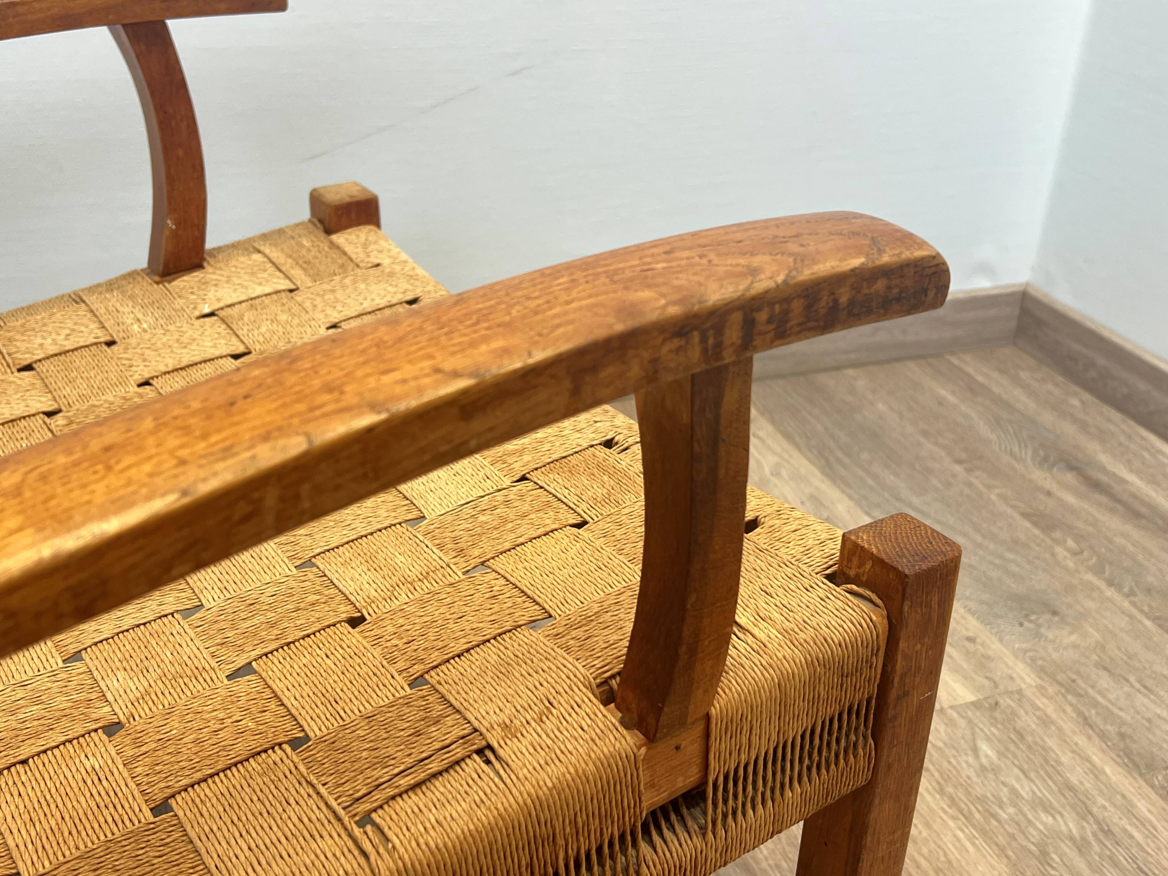 Danish teak armchair from the 1950s
