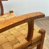 Danish teak armchair from the 1950s