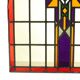 Colorful Amsterdam School Stained Glass Window – Art Deco