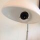 Lampe de bureau en métal blanc vintage années 70/80