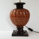 1970 vintage ceramic table lamp
