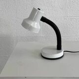 Grey industrial desk lamp