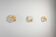 Set of three Murano glass wall lamps