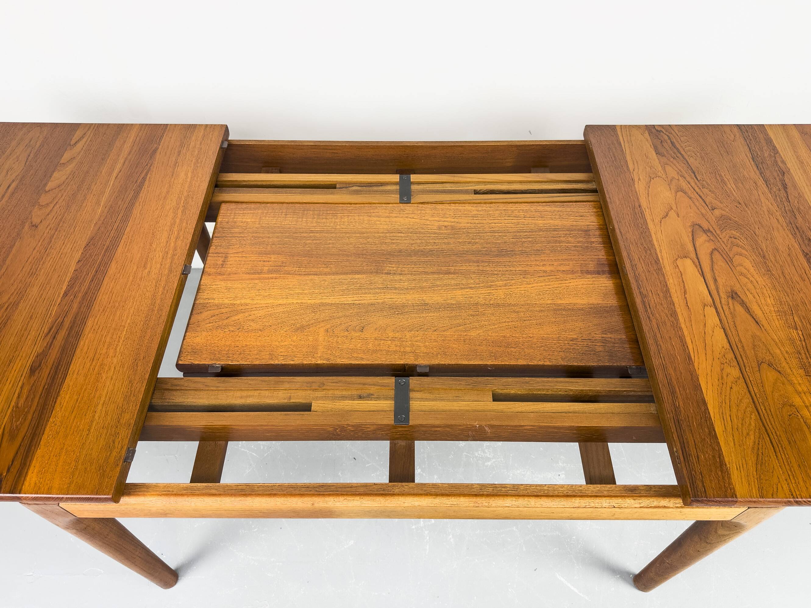 Table extensible en teck par Glostrup, 1970