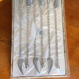 Set of 6 cocktail spoons