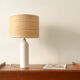 Lampe céramique et rabane