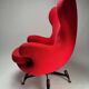 Italian Kosmo Chair by Rito Valla for IPE, 1950s