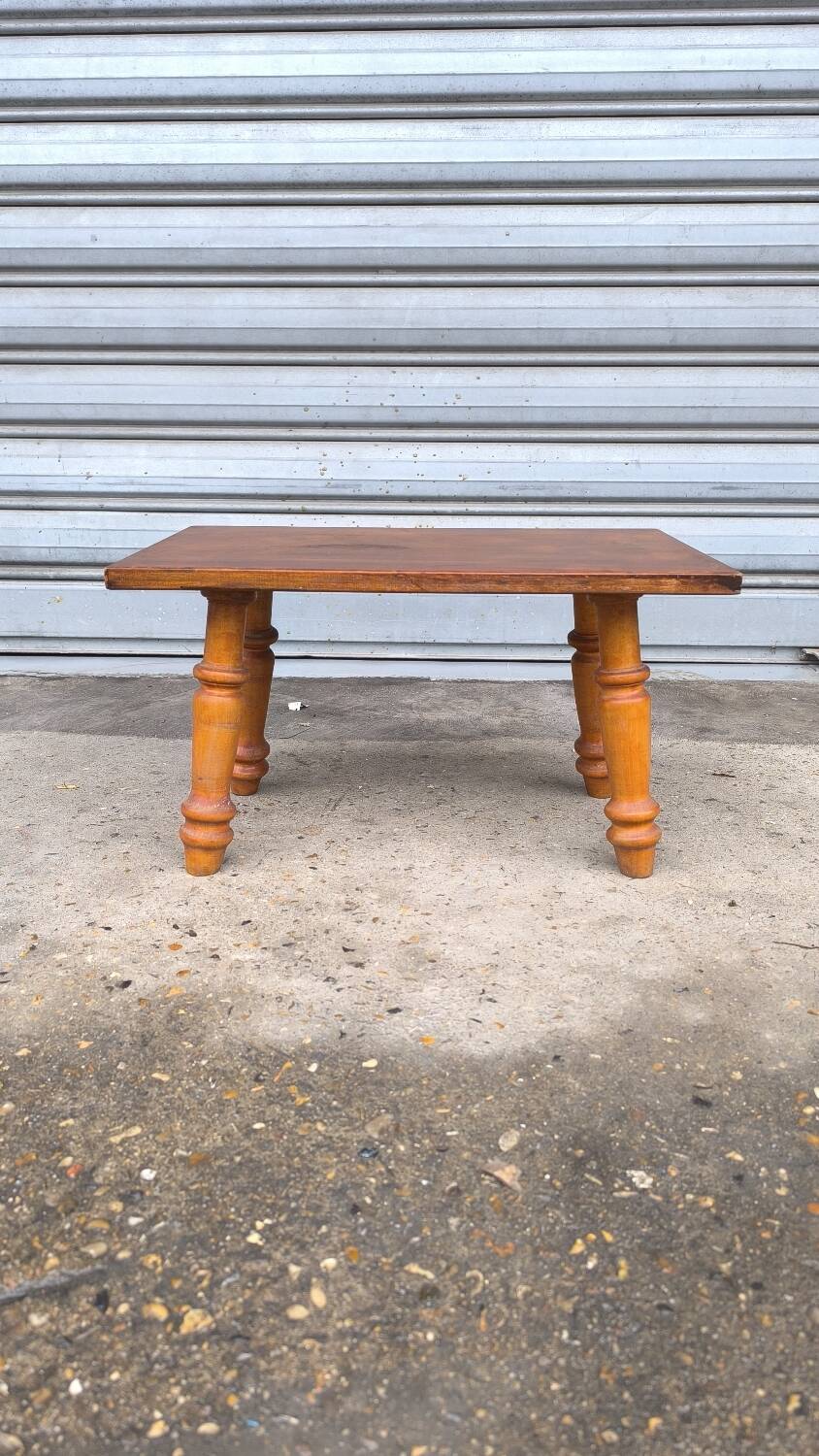 Beech stool, step stool, 1960