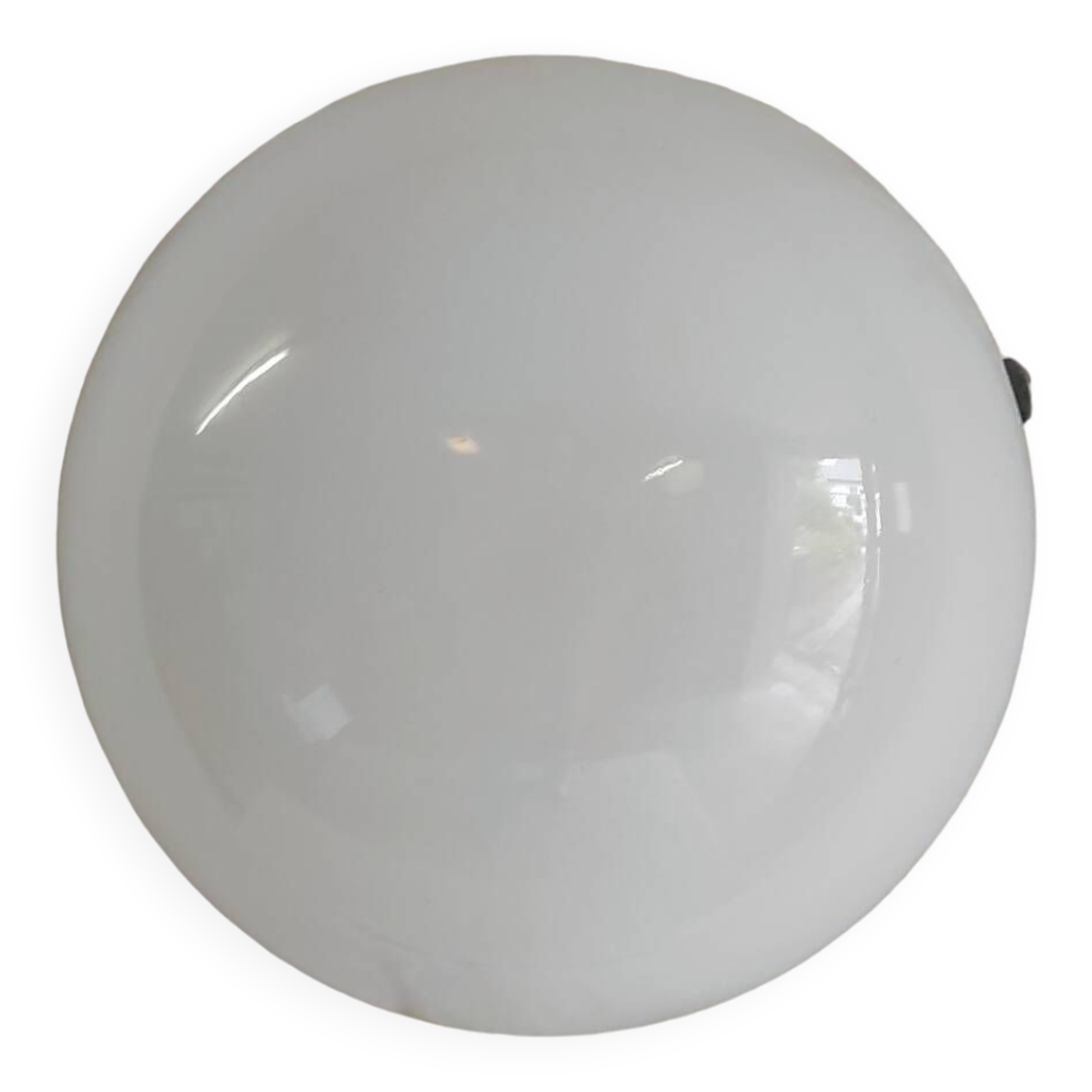 Opaline globe ceiling light 20 cm - 1960s