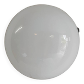 Plafonnier globe opaline 20 cm - années 60