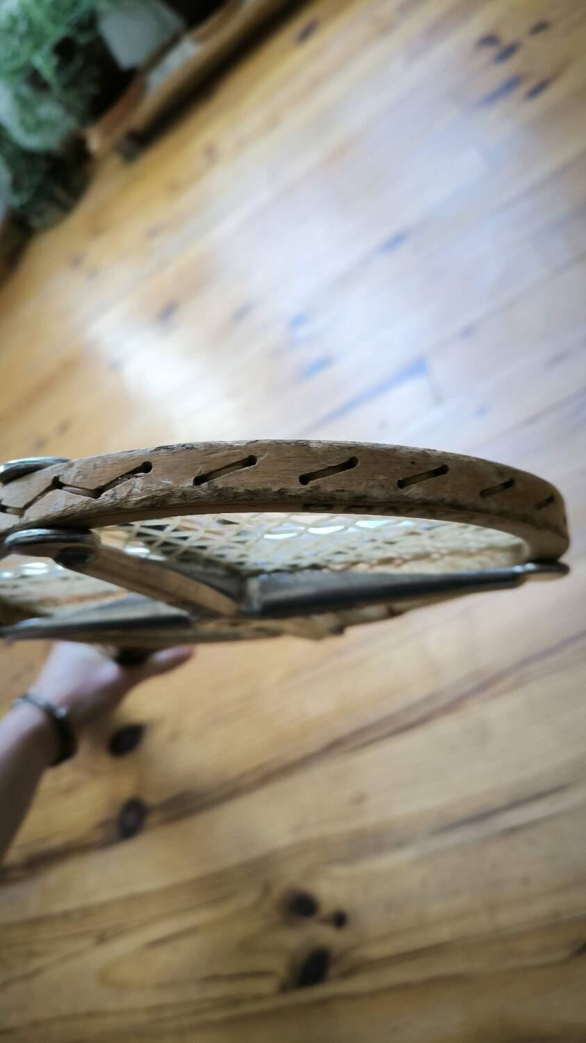 Raquette vintage bois Donnay sport 2000 red star