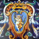 Blue gien dishes