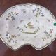 Two earthenware beard dishes – Moustiers and East of France