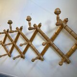 Old coat rack with 13 hooks