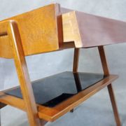 Table TV en chêne Jiràk par Drevotex, Vintage Tchèque 1960